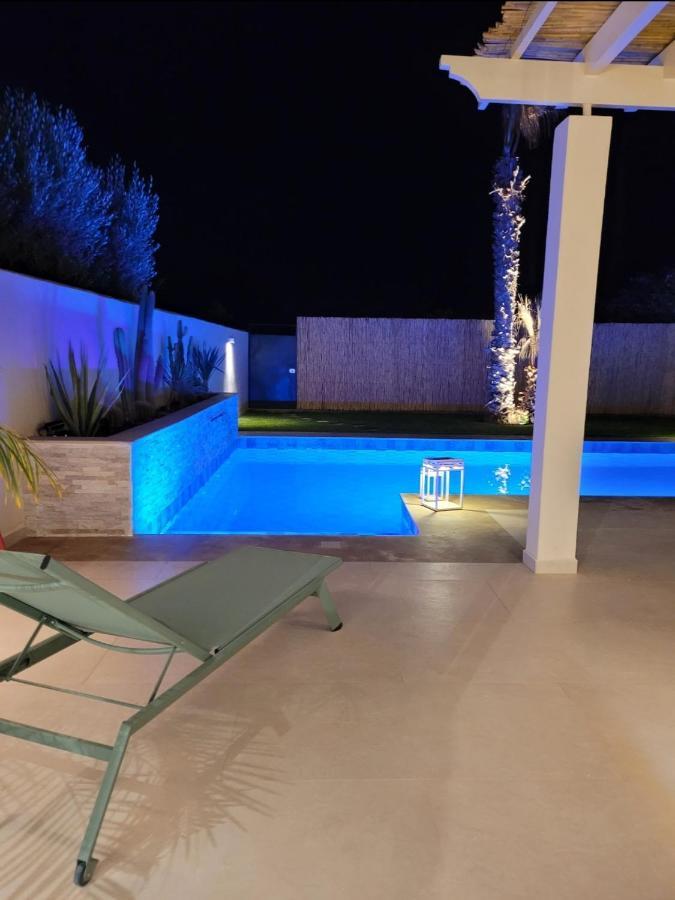 Villa Nawal Et Sa Piscine Chauffee Sans Vis-A-Vis Agádír Exteriér fotografie