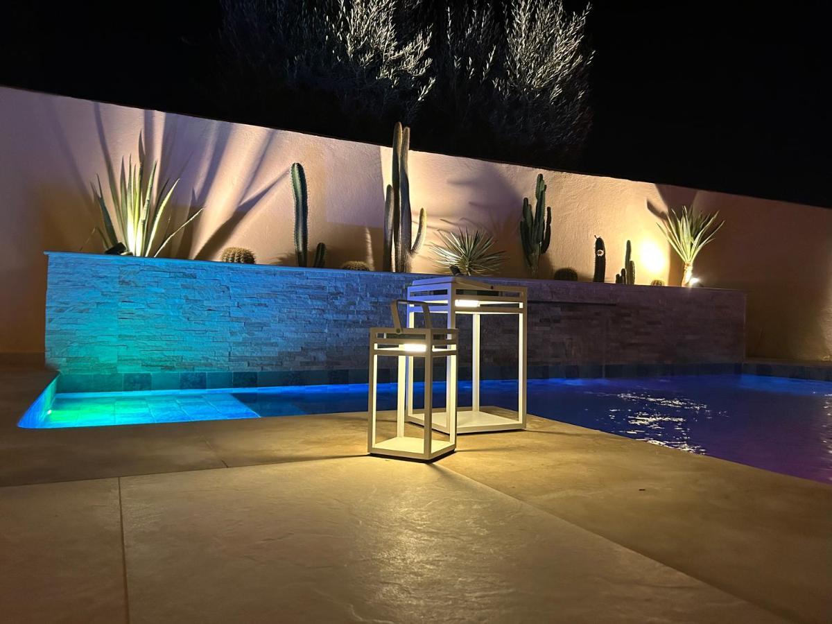 Villa Nawal Et Sa Piscine Chauffee Sans Vis-A-Vis Agádír Exteriér fotografie